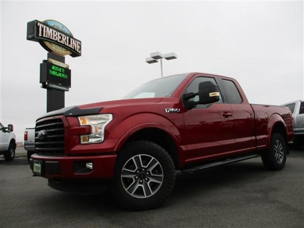 2015 RED /GREY FORD F150 SUPER CAB (1FTFX1EF1FF) with an 8 engine, Automatic transmission, located at 1580 E Lincoln Rd, Idaho Falls, ID, 83401, (208) 523-4000, 0.000000, 0.000000 - Photo #3