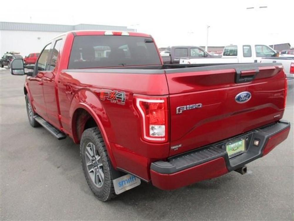 2015 RED /GREY FORD F150 SUPER CAB (1FTFX1EF1FF) with an 8 engine, Automatic transmission, located at 1580 E Lincoln Rd, Idaho Falls, ID, 83401, (208) 523-4000, 0.000000, 0.000000 - Photo #5