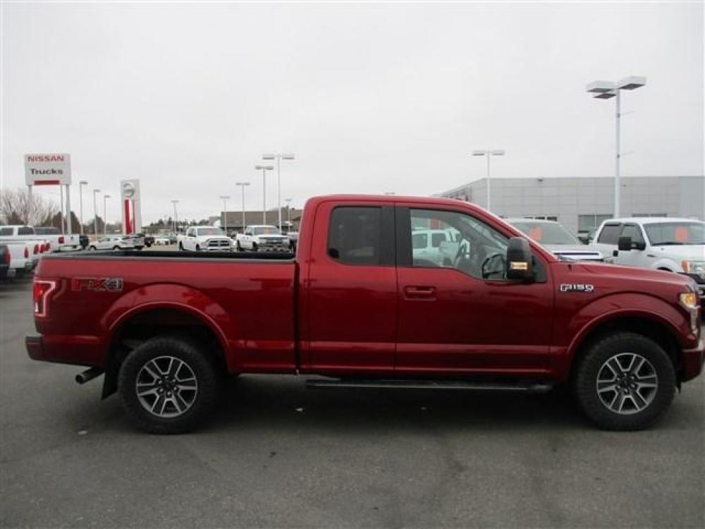 2015 RED /GREY FORD F150 SUPER CAB (1FTFX1EF1FF) with an 8 engine, Automatic transmission, located at 1580 E Lincoln Rd, Idaho Falls, ID, 83401, (208) 523-4000, 0.000000, 0.000000 - Photo #8