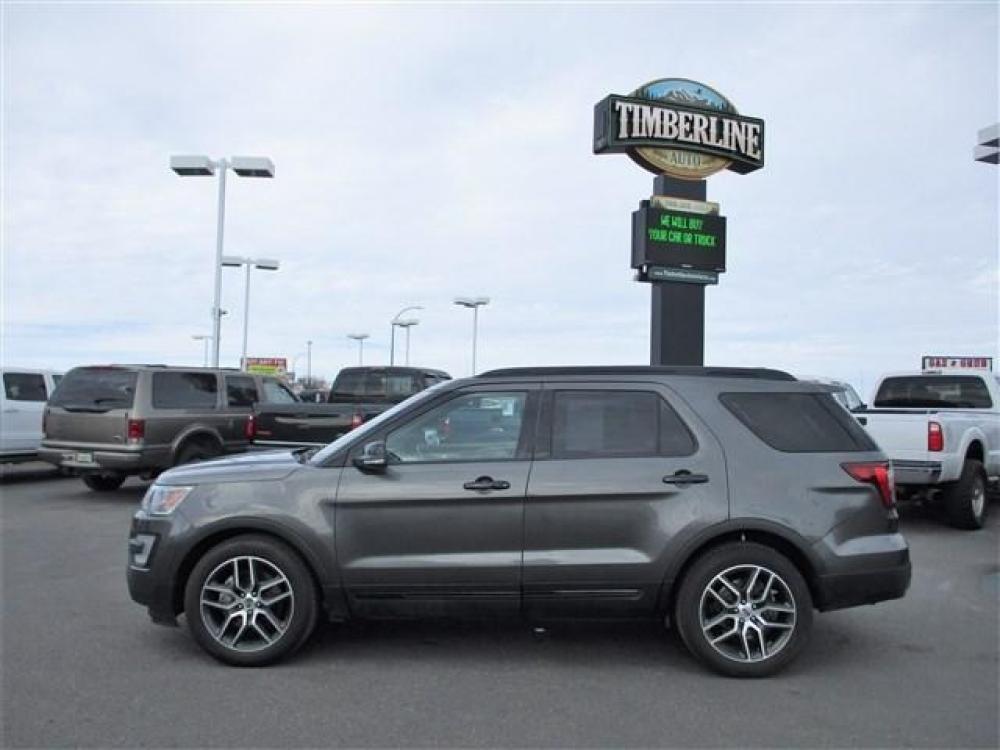 2017 GRAY /BLACK FORD EXPLORER SPORT (1FM5K8GT7HG) with an 6 engine, Automatic transmission, located at 1580 E Lincoln Rd, Idaho Falls, ID, 83401, (208) 523-4000, 0.000000, 0.000000 - Photo #3