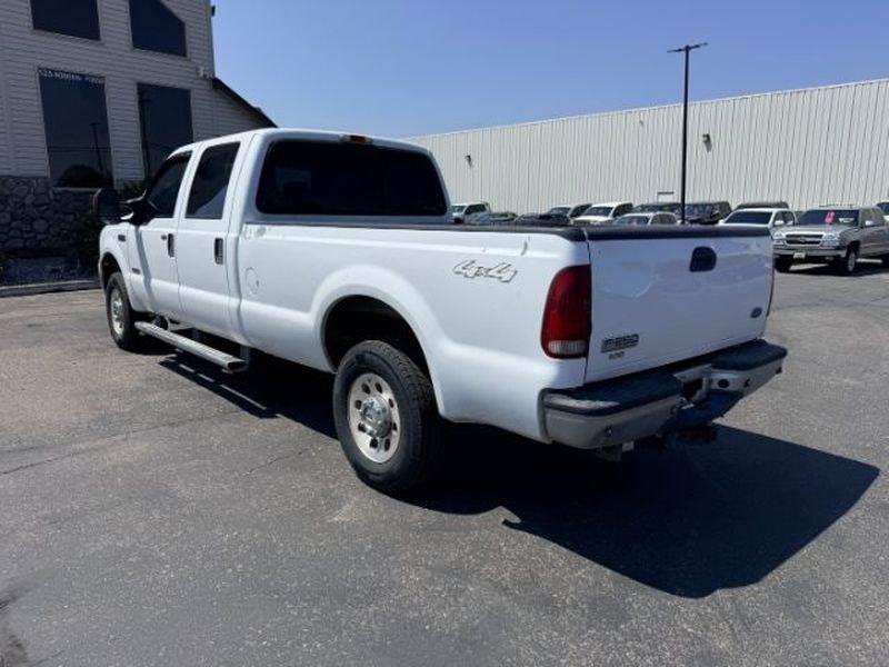 2006 Oxford White Clearcoat /Medium Flint Ford F-250 XLT (1FTSW21P56E) with an V8, 6.0L engine, 5-speed automatic transmission, located at 1175 N Woodruff Ave, Idaho Falls, ID, 83401, 43.506901, -111.999657 - <b>Vehicle Details</b><br>This 2006 Ford F-250 Super Duty XL XLT LARIAT is a rugged heavy-duty pickup built for serious towing, hauling, and everyday confidence. Equipped with 4WD and a V8 6.0L Diesel engine, this Super Duty delivers the power and capability drivers expect from a proven Ford truck.- Photo#2