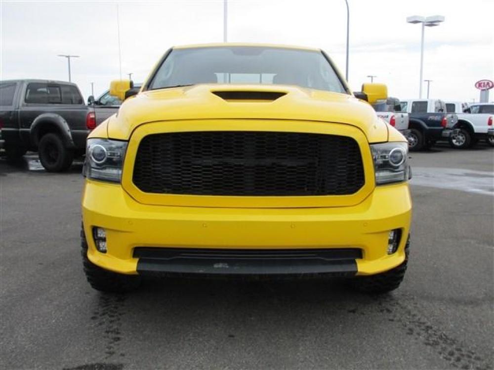 2016 YELLOW /BLACK RAM 1500 SPORT (1C6RR7MT1GS) with an 8 engine, Automatic transmission, located at 1580 E Lincoln Rd, Idaho Falls, ID, 83401, (208) 523-4000, 0.000000, 0.000000 - Photo #9