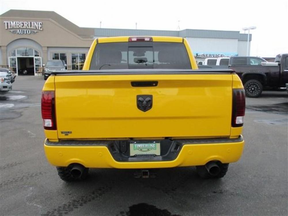 2016 YELLOW /BLACK RAM 1500 SPORT (1C6RR7MT1GS) with an 8 engine, Automatic transmission, located at 1580 E Lincoln Rd, Idaho Falls, ID, 83401, (208) 523-4000, 0.000000, 0.000000 - Photo #4
