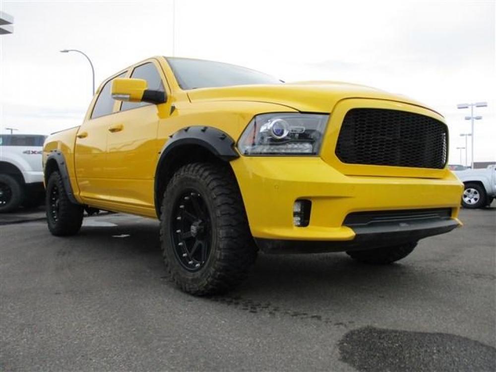 2016 YELLOW /BLACK RAM 1500 SPORT (1C6RR7MT1GS) with an 8 engine, Automatic transmission, located at 1580 E Lincoln Rd, Idaho Falls, ID, 83401, (208) 523-4000, 0.000000, 0.000000 - Photo #8