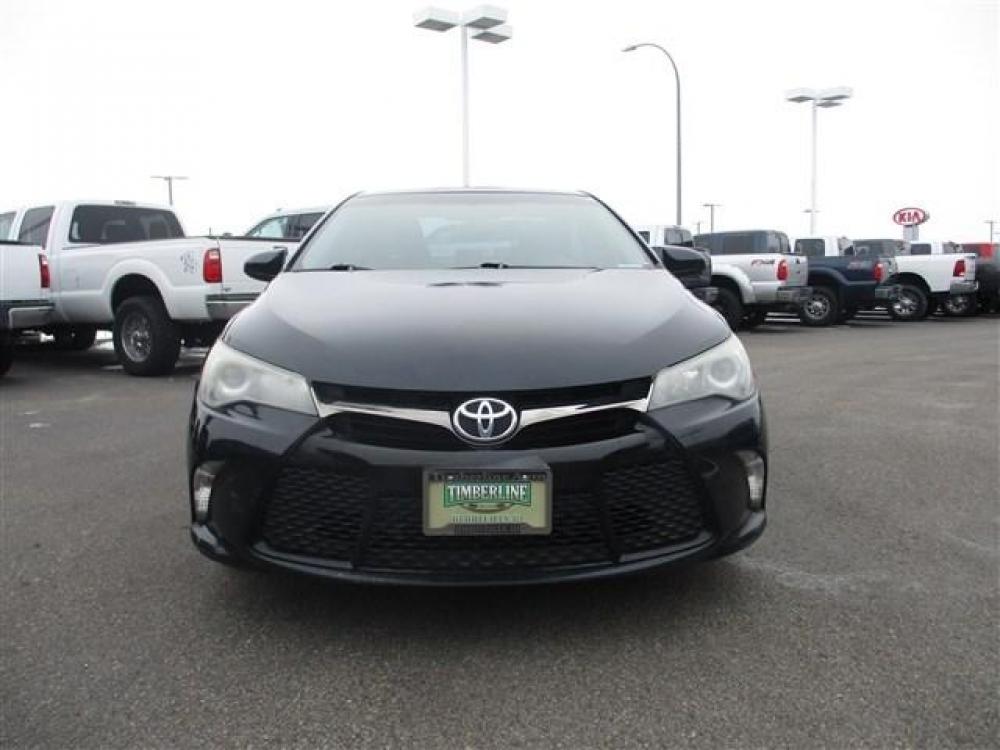 2015 BLACK /TAN TOYOTA CAMRY LE (4T1BF1FK0FU) with an 4 engine, Automatic transmission, located at 1580 E Lincoln Rd, Idaho Falls, ID, 83401, (208) 523-4000, 0.000000, 0.000000 - Photo #7