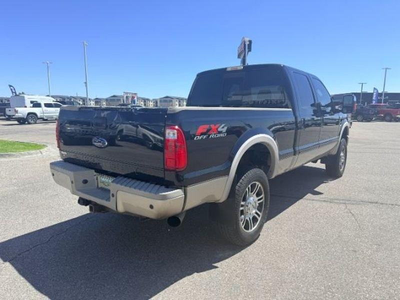 2010 Dark Blue Pearl /Chaparral Brown Ford F-250 King Ranch (1FTSW2BR2AE) with an V8, 6.4L engine, 5-speed automatic transmission, located at 1175 N Woodruff Ave, Idaho Falls, ID, 83401, 43.506901, -111.999657 - <b>Vehicle Details</b><br>Pre-owned 2010 Ford F-250 Super Duty King Ranch 4WD Diesel for sale in Idaho Falls, ID. This powerful heavy-duty pickup is built for serious towing, hauling, and everyday confidence on the road or jobsite. Under the hood, the V8 6.4L Diesel engine delivers the strength driv- Photo#4