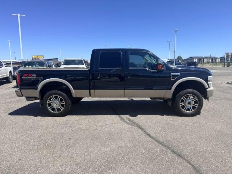 2010 Dark Blue Pearl /Chaparral Brown Ford F-250 King Ranch (1FTSW2BR2AE) with an V8, 6.4L engine, 5-speed automatic transmission, located at 1175 N Woodruff Ave, Idaho Falls, ID, 83401, 43.506901, -111.999657 - <b>Vehicle Details</b><br>Pre-owned 2010 Ford F-250 Super Duty King Ranch 4WD Diesel for sale in Idaho Falls, ID. This powerful heavy-duty pickup is built for serious towing, hauling, and everyday confidence on the road or jobsite. Under the hood, the V8 6.4L Diesel engine delivers the strength driv- Photo#5