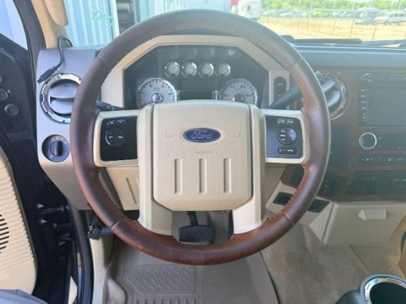 2010 Dark Blue Pearl /Chaparral Brown Ford F-250 King Ranch (1FTSW2BR2AE) with an V8, 6.4L engine, 5-speed automatic transmission, located at 1175 N Woodruff Ave, Idaho Falls, ID, 83401, 43.506901, -111.999657 - <b>Vehicle Details</b><br>Pre-owned 2010 Ford F-250 Super Duty King Ranch 4WD Diesel for sale in Idaho Falls, ID. This powerful heavy-duty pickup is built for serious towing, hauling, and everyday confidence on the road or jobsite. Under the hood, the V8 6.4L Diesel engine delivers the strength driv- Photo#13