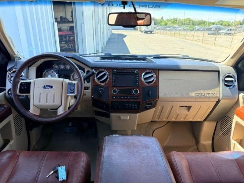 2010 Dark Blue Pearl /Chaparral Brown Ford F-250 King Ranch (1FTSW2BR2AE) with an V8, 6.4L engine, 5-speed automatic transmission, located at 1175 N Woodruff Ave, Idaho Falls, ID, 83401, 43.506901, -111.999657 - <b>Vehicle Details</b><br>Pre-owned 2010 Ford F-250 Super Duty King Ranch 4WD Diesel for sale in Idaho Falls, ID. This powerful heavy-duty pickup is built for serious towing, hauling, and everyday confidence on the road or jobsite. Under the hood, the V8 6.4L Diesel engine delivers the strength driv- Photo#21