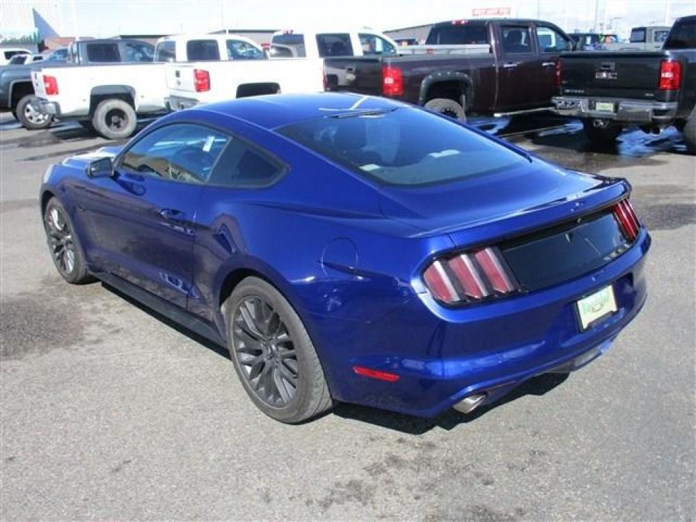 2016 BLUE /GREY FORD MUSTANG GT (1FA6P8CF5G5) with an 8 engine, Manual transmission, located at 1580 E Lincoln Rd, Idaho Falls, ID, 83401, (208) 523-4000, 0.000000, 0.000000 - Photo #3