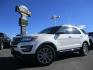 2017 WHITE /BLACK FORD EXPLORER LIMITED (1FM5K8F8XHG) with an 6 engine, Automatic transmission, located at 1580 E Lincoln Rd, Idaho Falls, ID, 83401, (208) 523-4000, 0.000000, 0.000000 - Photo #2