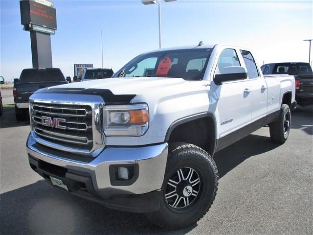 2015 WHITE GMC SIERRA 2500 SLE (1GT22YEG1FZ) with an 8 engine, Automatic transmission, located at 1580 E Lincoln Rd, Idaho Falls, ID, 83401, (208) 523-4000, 0.000000, 0.000000 - Photo #1