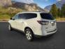 2013 WHITE /Ebony Chevrolet Traverse 1LT AWD (1GNKVGKD1DJ) with an 3.6L V6 DOHC 24V engine, 6-Speed Automatic transmission, located at 1235 N Woodruff Ave., Idaho Falls, 83401, (208) 523-1053, 43.507172, -112.000488 - At Timberline Auto, finding a great deal on your next vehicle is always easy! Our experienced sales staff goal is to help find you the right vehicle at the right price! Our knowledgeable finance department has options for almost any credit score. We offer extended service contract options to prot - Photo#2