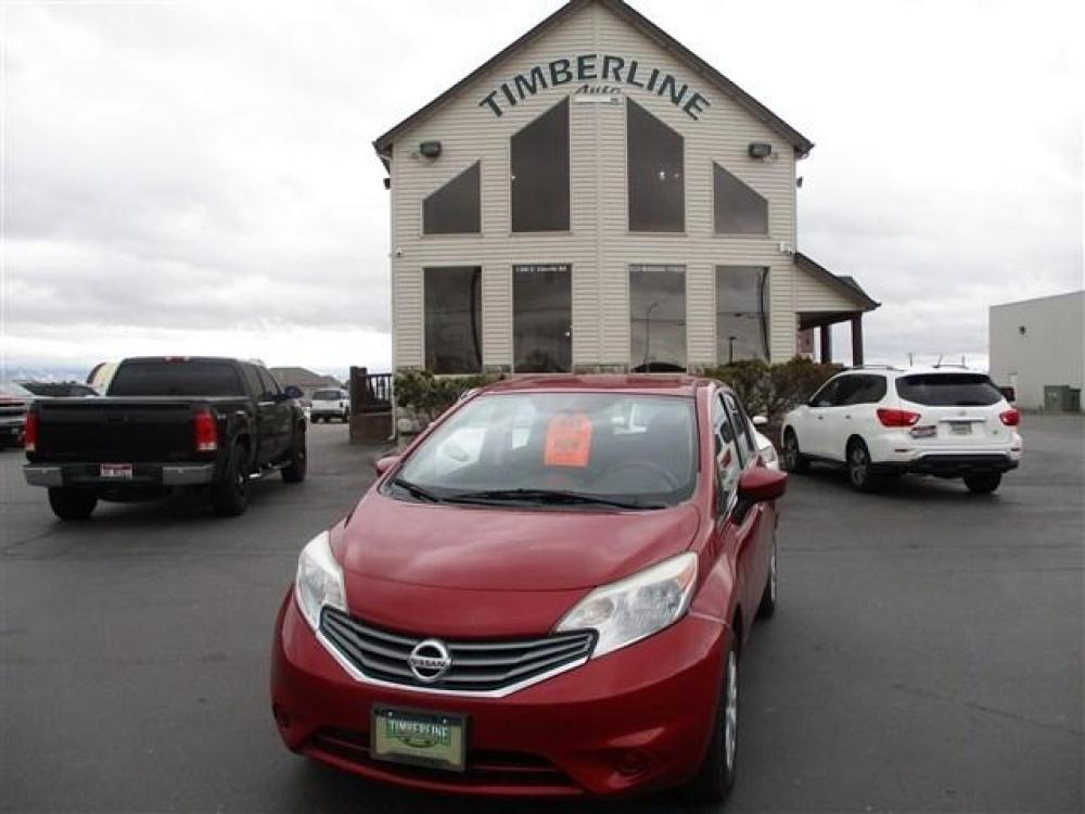 2015 RED /GRAY NISSAN VERSA NOTE S (3N1CE2CP7FL) with an 4 engine, Automatic transmission, located at 1580 E Lincoln Rd, Idaho Falls, ID, 83401, (208) 523-4000, 0.000000, 0.000000 - CLOTH INTERIOR. DRIVEN MILES-101,093 FWD- HATCHBACK- At Timberline Auto it is always easy to find a great deal for a great vehicle. We pride ourselves on our ability to go the extra mile. With our exprerienced sales team we will be able to find you the right rig here on our lot or we can track - Photo #0