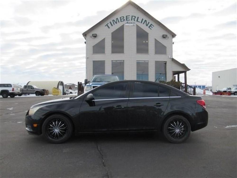 2011 BLACK /BLACK CHEVROLET CRUZE LS (1G1PC5SH3B7) with an 4 engine, 6 Speed Automatic transmission, located at 1580 E Lincoln Rd, Idaho Falls, ID, 83401, (208) 523-4000, 0.000000, 0.000000 - Photo #1