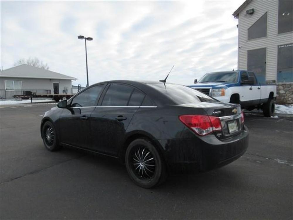 2011 BLACK /BLACK CHEVROLET CRUZE LS (1G1PC5SH3B7) with an 4 engine, 6 Speed Automatic transmission, located at 1580 E Lincoln Rd, Idaho Falls, ID, 83401, (208) 523-4000, 0.000000, 0.000000 - Photo #2