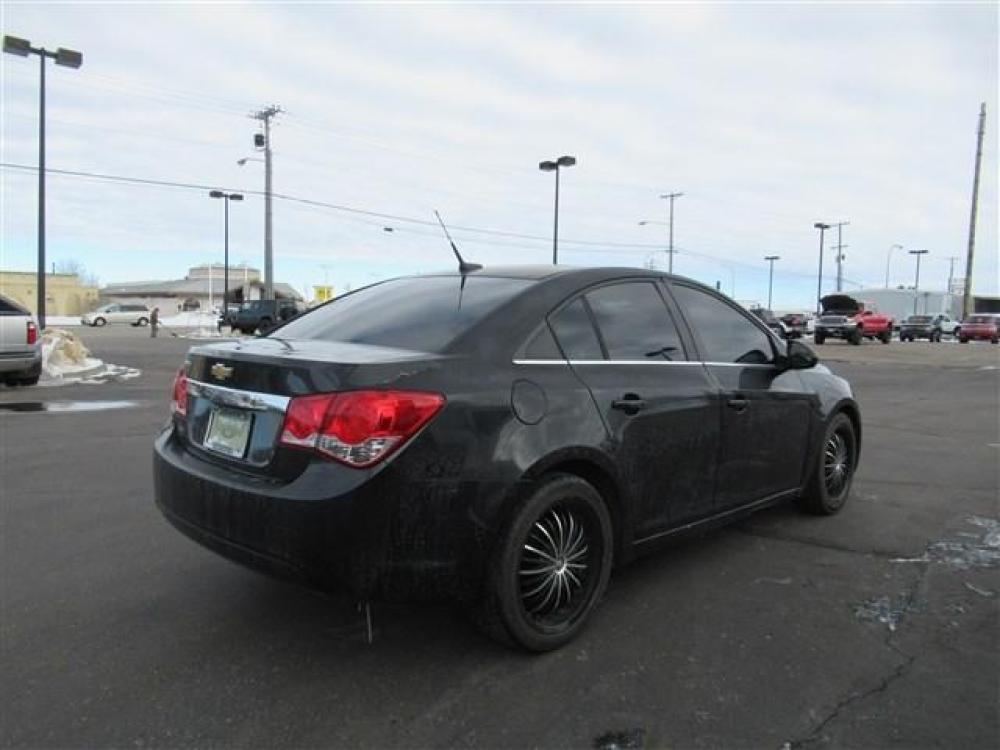 2011 BLACK /BLACK CHEVROLET CRUZE LS (1G1PC5SH3B7) with an 4 engine, 6 Speed Automatic transmission, located at 1580 E Lincoln Rd, Idaho Falls, ID, 83401, (208) 523-4000, 0.000000, 0.000000 - Photo #4