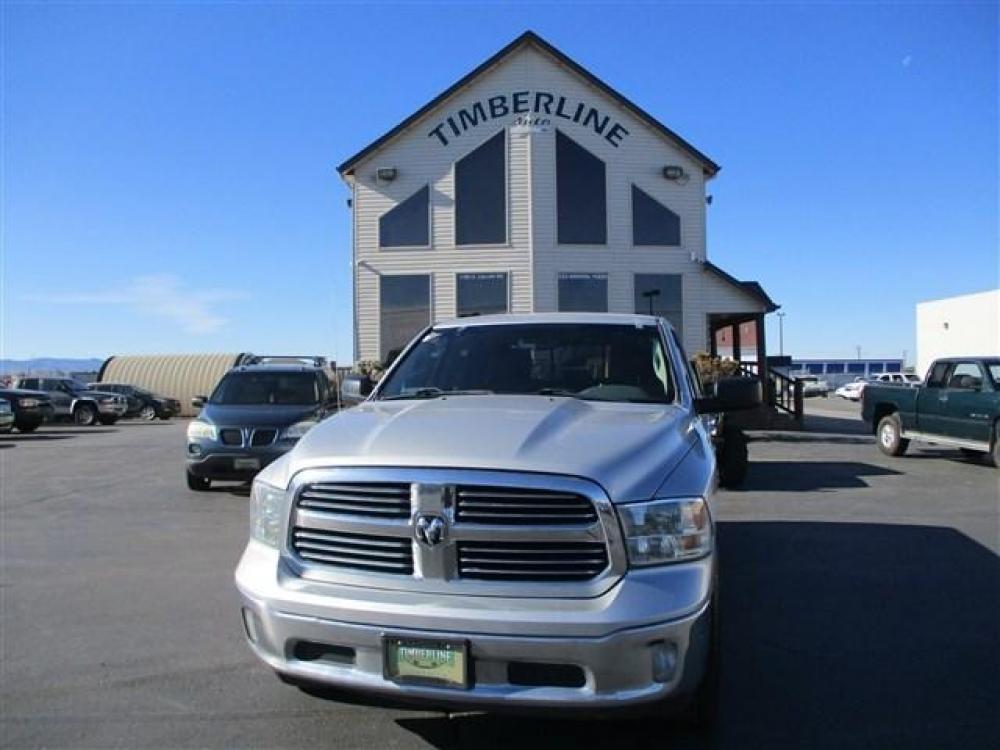 2016 SILVER /GRAY RAM 1500 SLT (1C6RR7GT2GS) with an 8 engine, 8 Speed Automatic transmission, located at 1580 E Lincoln Rd, Idaho Falls, ID, 83401, (208) 523-4000, 0.000000, 0.000000 - 5.7L HEMI- CLOTH INTERIOR. CREW CAB- SHORT BED- DRIVEN MILES-222,190 At Timberline Auto it is always easy to find a great deal for a great vehicle. We pride ourselves on our ability to go the extra mile. With our exprerienced sales team we will be able to find you the right rig here on our lot - Photo #0