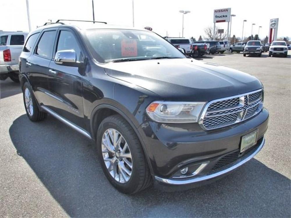 2014 BLACK /BLACK DODGE DURANGO CITADEL (1C4RDJEG0EC) with an 6 engine, Automatic transmission, located at 1580 E Lincoln Rd, Idaho Falls, ID, 83401, (208) 523-4000, 0.000000, 0.000000 - 3.6L V6- AWD- 3RD ROW SEATING- DRIVEN 131,039 MILES- LEATHER INTERIOR. At Timberline Auto it is always easy to find a great deal for a great vehicle. We pride ourselves on our ability to go the extra mile. With our exprerienced sales team we will be able to find you the right rig here on our lo - Photo #8