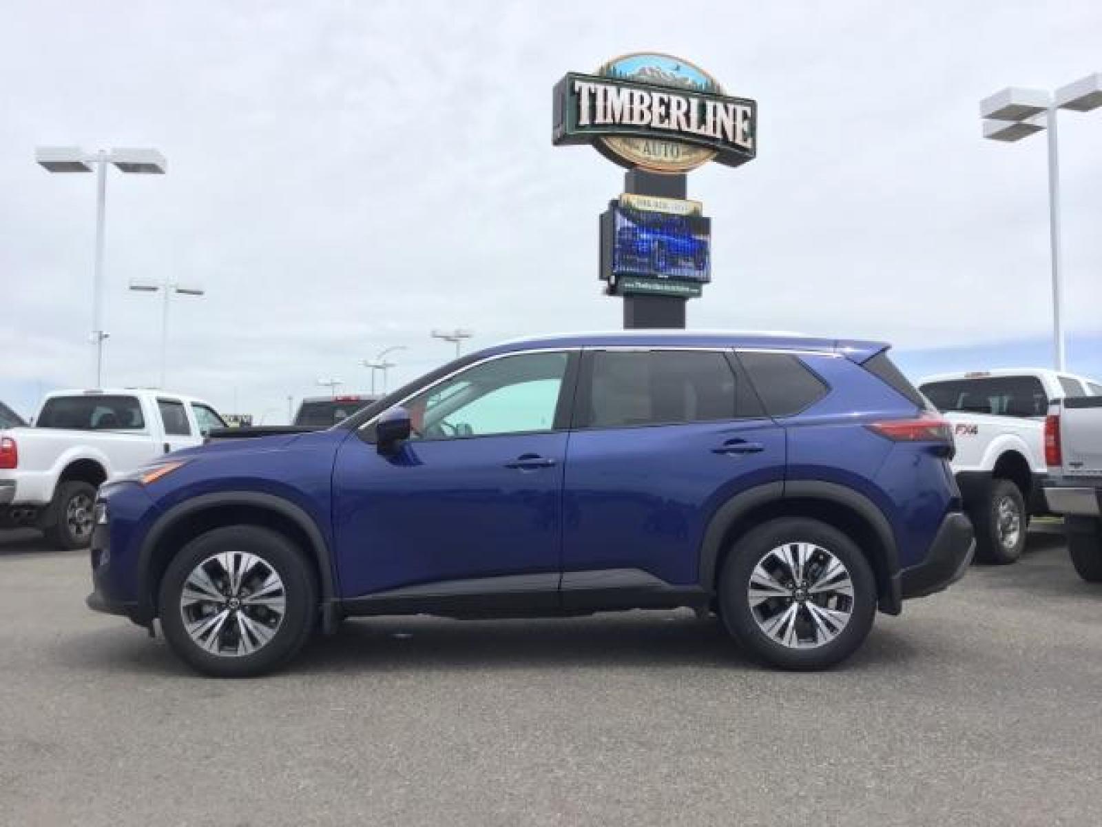 2021 Caspian Blue Metallic /Gray Nissan Rogue SV (5N1AT3BA7MC) with an 2.5L L4 DOHC 16V engine, Automatic transmission, located at 1235 N Woodruff Ave., Idaho Falls, 83401, (208) 523-1053, 43.507172, -112.000488 - Here is your chance at a late model, low mile, clean pre-owned Nissan Rogue with a lot of driver safety and comfort options! These cars can get up to 27 mpg in town and 35 mpg on the highway! Come see us today and take this SUV for a hassle-free test drive to see if it'll fit all your needs! At timb - Photo #4