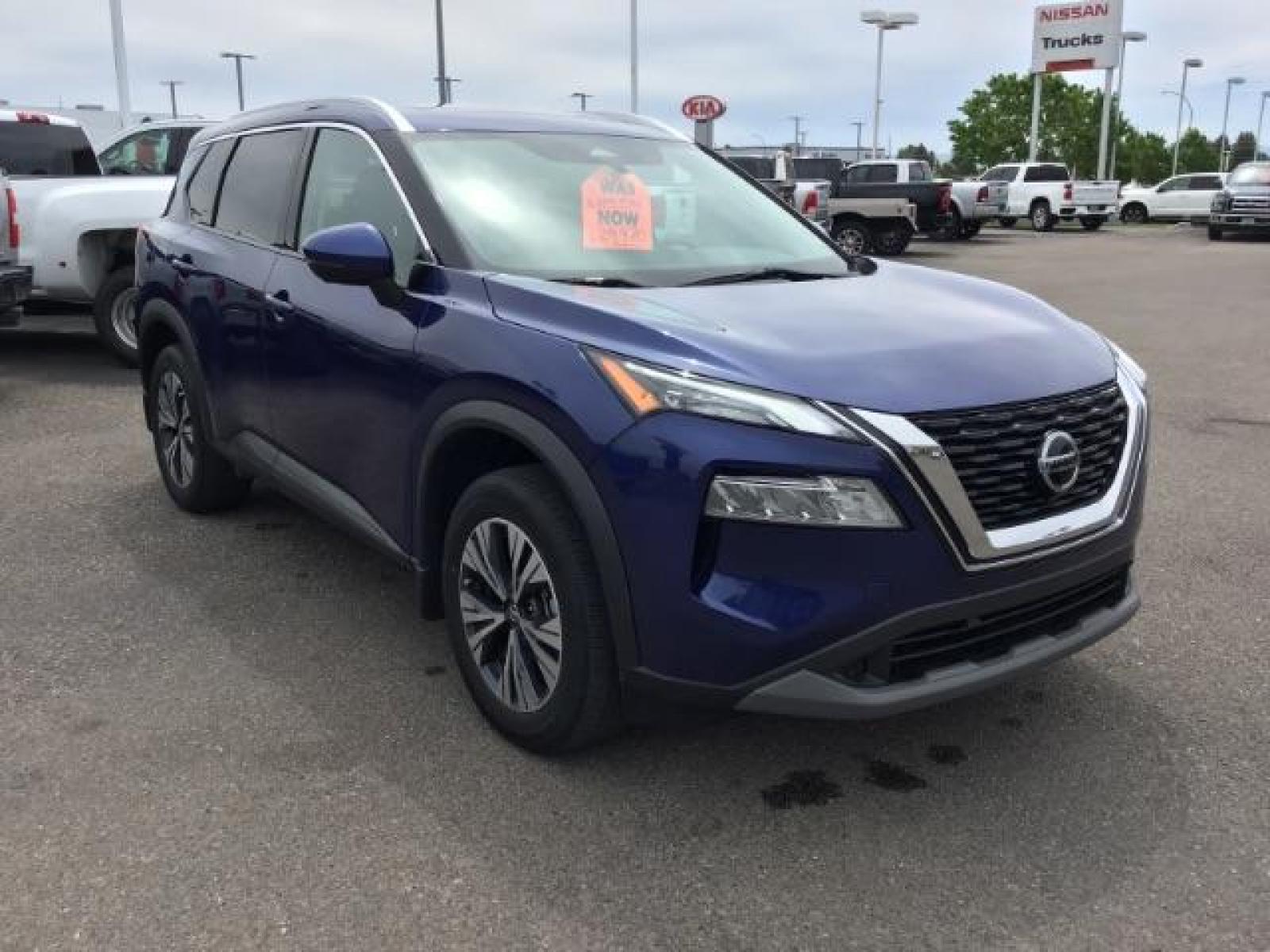 2021 Caspian Blue Metallic /Gray Nissan Rogue SV (5N1AT3BA7MC) with an 2.5L L4 DOHC 16V engine, Automatic transmission, located at 1235 N Woodruff Ave., Idaho Falls, 83401, (208) 523-1053, 43.507172, -112.000488 - Here is your chance at a late model, low mile, clean pre-owned Nissan Rogue with a lot of driver safety and comfort options! These cars can get up to 27 mpg in town and 35 mpg on the highway! Come see us today and take this SUV for a hassle-free test drive to see if it'll fit all your needs! At timb - Photo #5