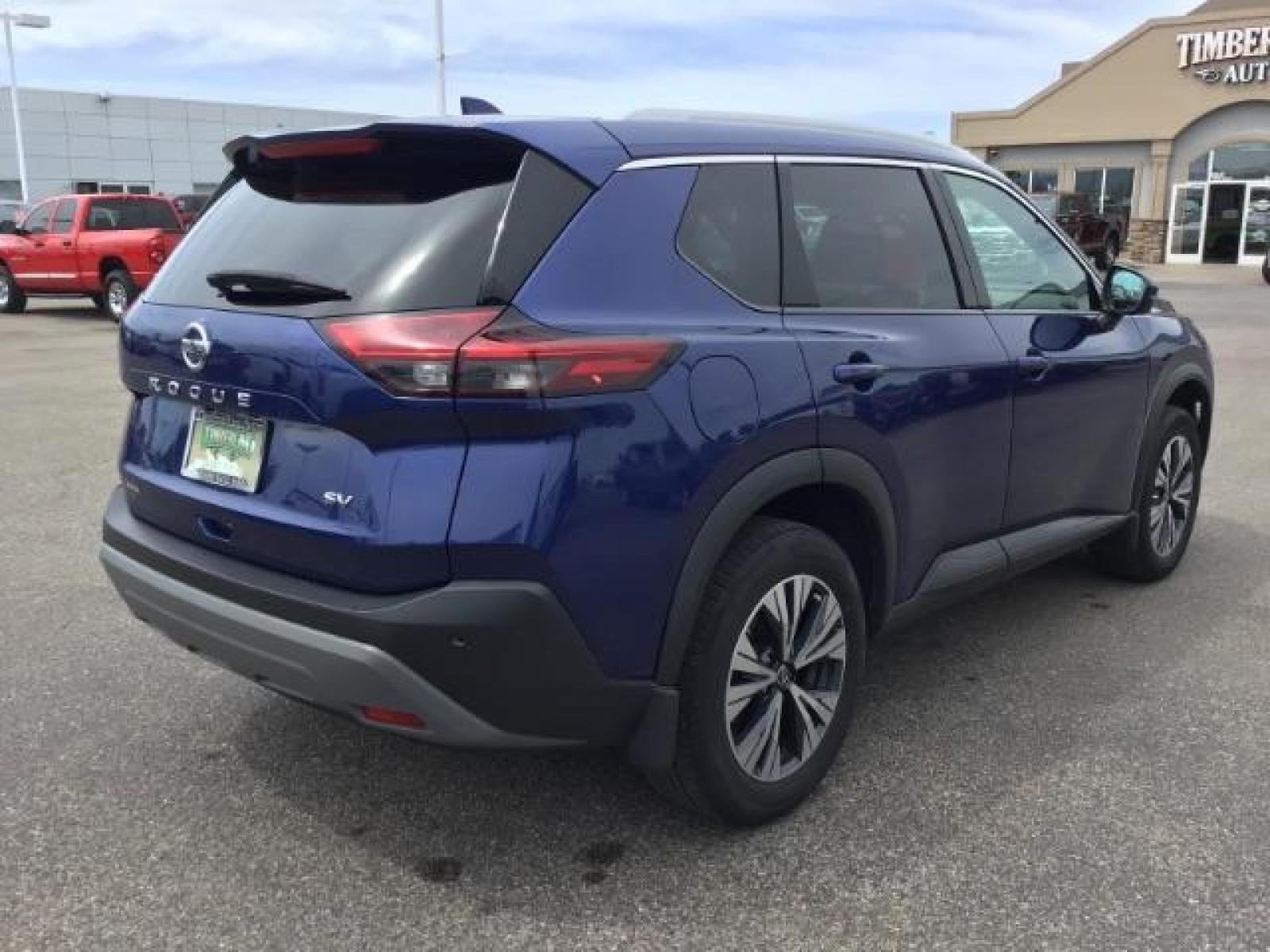 2021 Caspian Blue Metallic /Gray Nissan Rogue SV (5N1AT3BA7MC) with an 2.5L L4 DOHC 16V engine, Automatic transmission, located at 1235 N Woodruff Ave., Idaho Falls, 83401, (208) 523-1053, 43.507172, -112.000488 - Here is your chance at a late model, low mile, clean pre-owned Nissan Rogue with a lot of driver safety and comfort options! These cars can get up to 27 mpg in town and 35 mpg on the highway! Come see us today and take this SUV for a hassle-free test drive to see if it'll fit all your needs! At timb - Photo #7