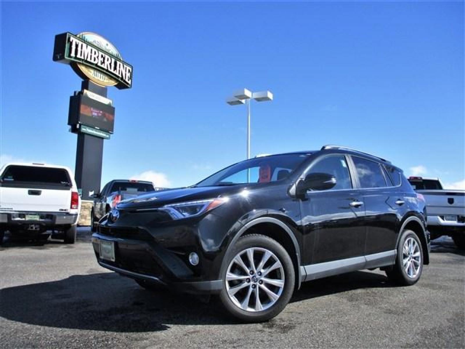 2017 PURPLE /BLACK TOYOTA RAV4 LIMITED (2T3DFREV1HW) with an 4 engine, Automatic transmission, located at 1235 N Woodruff Ave., Idaho Falls, 83401, (208) 523-1053, 43.507172, -112.000488 - REALLY CLEAN, LOW MILE, AWD, TOYOTA RAV4 LIMITED! IF YOU WALK AROUND THE VEHICLE YOU'LL NOTICE THERE IS ONLY SPOT THAT SHOWS A MINOR SCRATCH. IT HAS NEWER TOYO OPEN COUNTRY TIRES. INSIDE THE CAR YOU'LL NOTICE A NICE LARGE SEATING AREA WITH A BIGGER INFOTAINMENT SCREEN THAT HAS NAVIGATION, BACK UP C - Photo #0