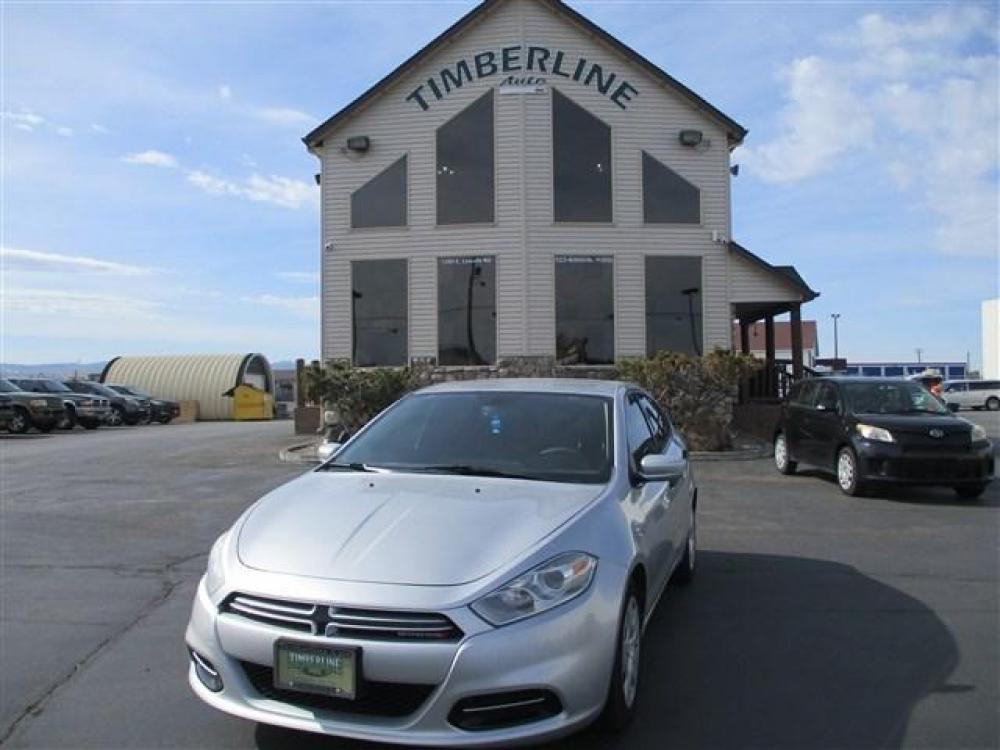 2013 SILVER DODGE DART SE (1C3CDFAAXDD) with an 4 engine, 6 Speed Manual transmission, located at 1580 E Lincoln Rd, Idaho Falls, ID, 83401, (208) 523-4000, 0.000000, 0.000000 - CLOTH INTERIOR. DRIVEN MILES-118,361 FWD- SEDAN- At Timberline Auto it is always easy to find a great deal for a great vehicle. We pride ourselves on our ability to go the extra mile. With our exprerienced sales team we will be able to find you the right rig here on our lot or we can track one - Photo #0