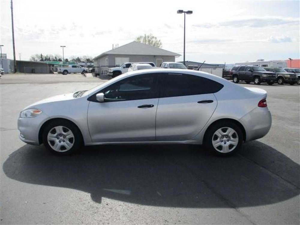 2013 SILVER DODGE DART SE (1C3CDFAAXDD) with an 4 engine, 6 Speed Manual transmission, located at 1580 E Lincoln Rd, Idaho Falls, ID, 83401, (208) 523-4000, 0.000000, 0.000000 - CLOTH INTERIOR. DRIVEN MILES-118,361 FWD- SEDAN- At Timberline Auto it is always easy to find a great deal for a great vehicle. We pride ourselves on our ability to go the extra mile. With our exprerienced sales team we will be able to find you the right rig here on our lot or we can track one - Photo #1