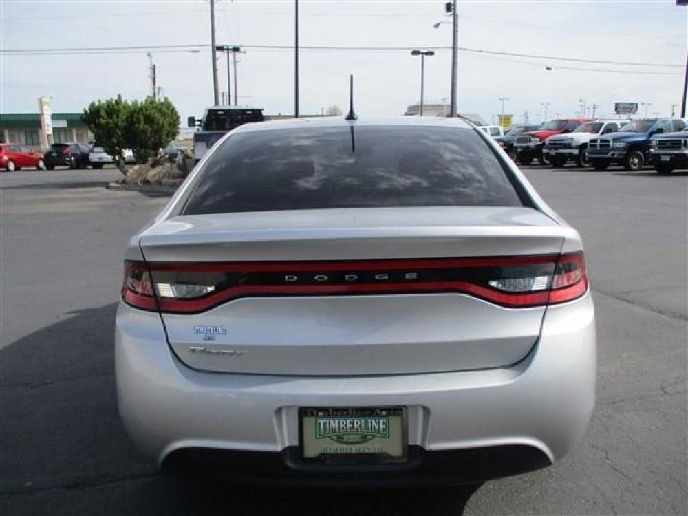 2013 SILVER DODGE DART SE (1C3CDFAAXDD) with an 4 engine, 6 Speed Manual transmission, located at 1580 E Lincoln Rd, Idaho Falls, ID, 83401, (208) 523-4000, 0.000000, 0.000000 - CLOTH INTERIOR. DRIVEN MILES-118,361 FWD- SEDAN- At Timberline Auto it is always easy to find a great deal for a great vehicle. We pride ourselves on our ability to go the extra mile. With our exprerienced sales team we will be able to find you the right rig here on our lot or we can track one - Photo #3