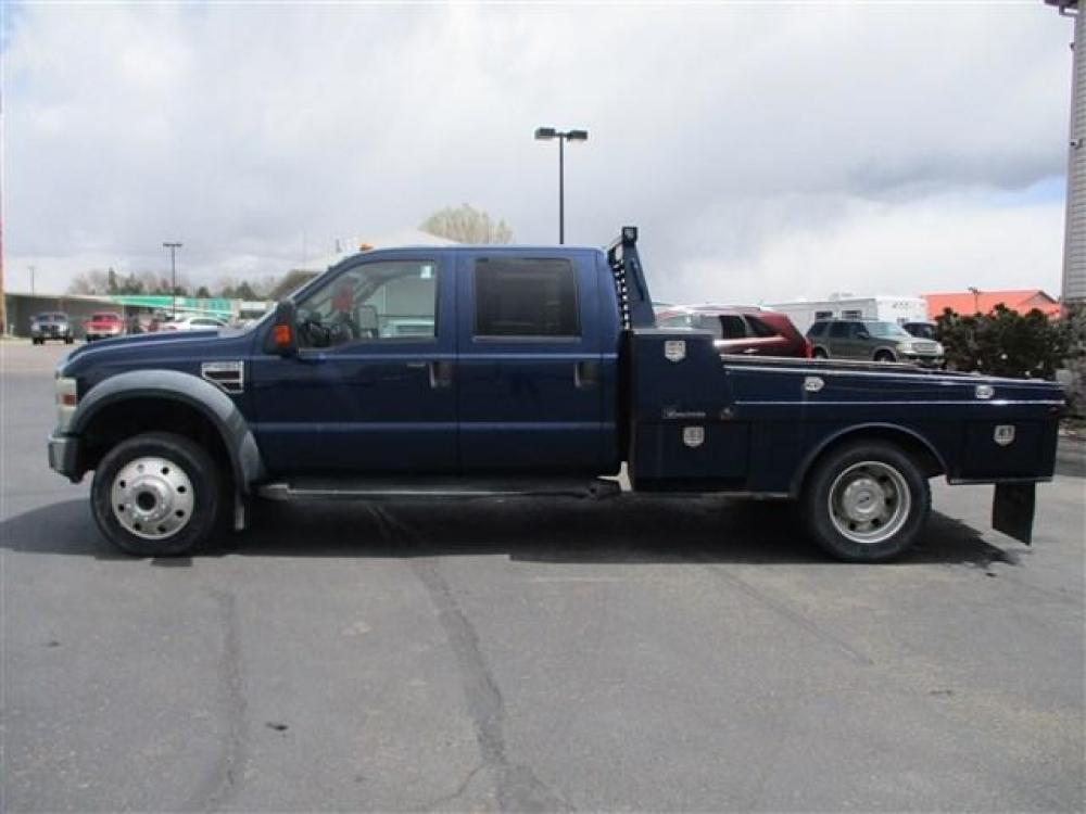 2008 BLUE FORD F-450 (1FDXW47R28E) with an 8 engine, located at 1580 E Lincoln Rd, Idaho Falls, ID, 83401, (208) 523-4000, 0.000000, 0.000000 - Photo #1