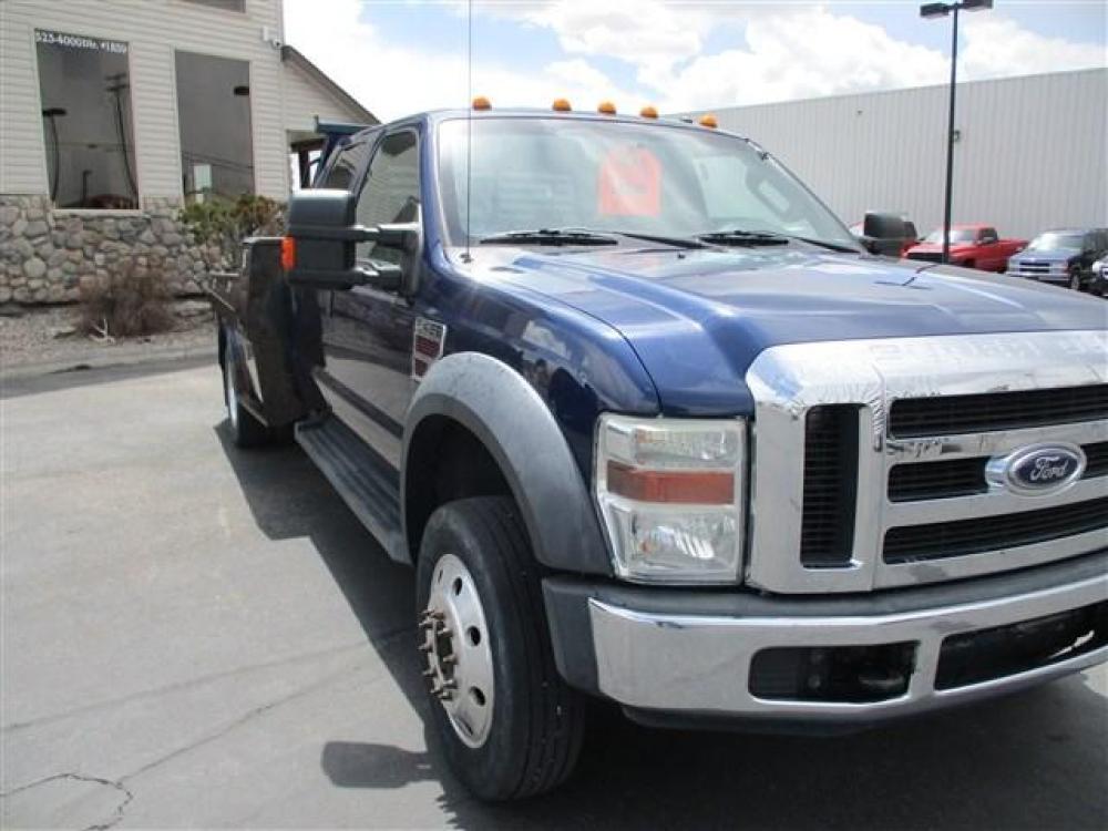 2008 BLUE FORD F-450 (1FDXW47R28E) with an 8 engine, located at 1580 E Lincoln Rd, Idaho Falls, ID, 83401, (208) 523-4000, 0.000000, 0.000000 - Photo #8