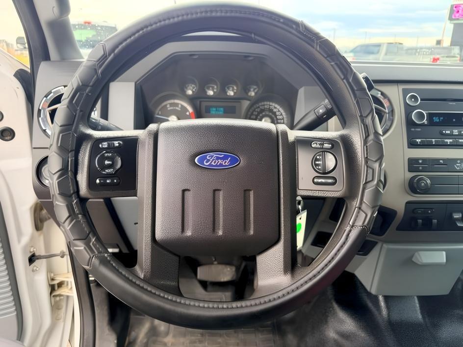 2015 WHITE /Steel Ford F-350 XL (1FT8W3BT9FE) with an V8, 6.7L engine, 6-Speed Automatic transmission, located at 1175 N Woodruff Ave, Idaho Falls, ID, 83401, 43.506901, -111.999657 - <b>Vehicle Details</b><br>Pre-owned 2015 Ford F-350 Super Duty XL Crew Cab Long Bed 4WD for sale in Idaho Falls, ID. This heavy-duty pickup is built to handle demanding jobs, weekend projects, and everyday driving with confidence. Equipped with a powerful V8 6.7L Diesel engine and 4WD, it delivers t- Photo#40