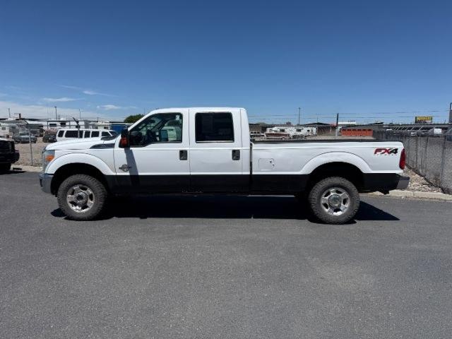 2015 WHITE /Steel Ford F-350 SD (1FT8W3BT9FE) with an 67L V8 OHV 16V DIESEL engine, Automatic transmission, located at 1175 N Woodruff Ave, Idaho Falls, ID, 83401, 43.506901, -111.999657 - Photo#1