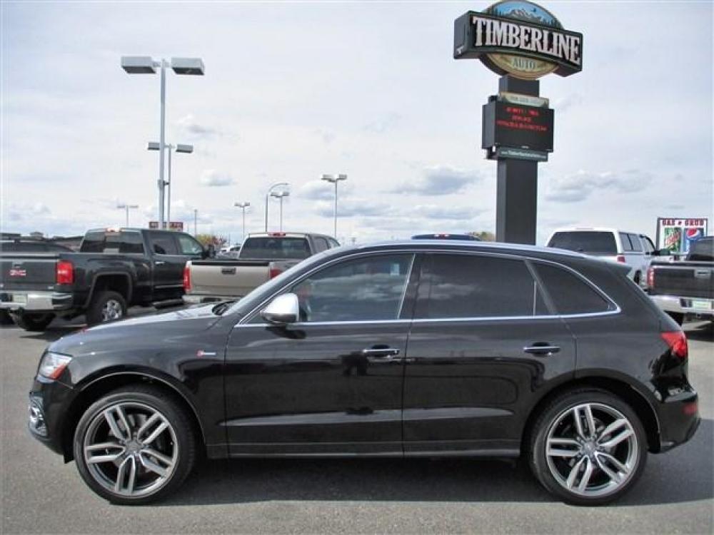 2015 BLACK /BLACK AUDI SQ5 PRESTIGE (WA1VGAFP9FA) with an 6 engine, Automatic transmission, located at 1580 E Lincoln Rd, Idaho Falls, ID, 83401, (208) 523-4000, 0.000000, 0.000000 - Supercharged 3.0L V6- AWD- WAGON- DRIVEN 69,045 MILES- LEATHER INTERIOR. At Timberline Auto it is always easy to find a great deal for a great vehicle. We pride ourselves on our ability to go the extra mile. With our exprerienced sales team we will be able to find you the right rig here on our - Photo #3
