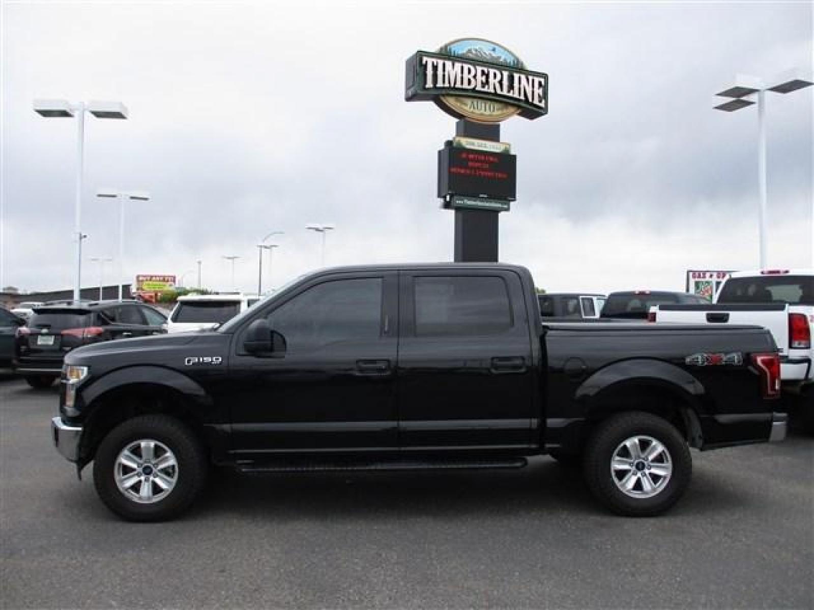 2017 BLACK /GREY FORD F150 XLT (1FTEW1EGXHF) with an 6 engine, Automatic transmission, located at 1580 E Lincoln Rd, Idaho Falls, ID, 83401, (208) 523-4000, 0.000000, 0.000000 - MotorTrend states this pickup has the ablility to achieve 18-25 MPG!! Body and paint are in amazing condition! Interior has no tears and nothing missing. Has the factory Ford running boards. Comes with a soft top tonneua cover, spray-in bedline, full sized rubber floor mats to protect the carpet und - Photo #2