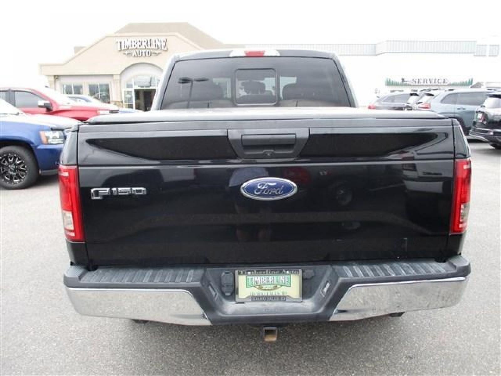 2017 BLACK /GREY FORD F150 XLT (1FTEW1EGXHF) with an 6 engine, Automatic transmission, located at 1580 E Lincoln Rd, Idaho Falls, ID, 83401, (208) 523-4000, 0.000000, 0.000000 - MotorTrend states this pickup has the ablility to achieve 18-25 MPG!! Body and paint are in amazing condition! Interior has no tears and nothing missing. Has the factory Ford running boards. Comes with a soft top tonneua cover, spray-in bedline, full sized rubber floor mats to protect the carpet und - Photo #4