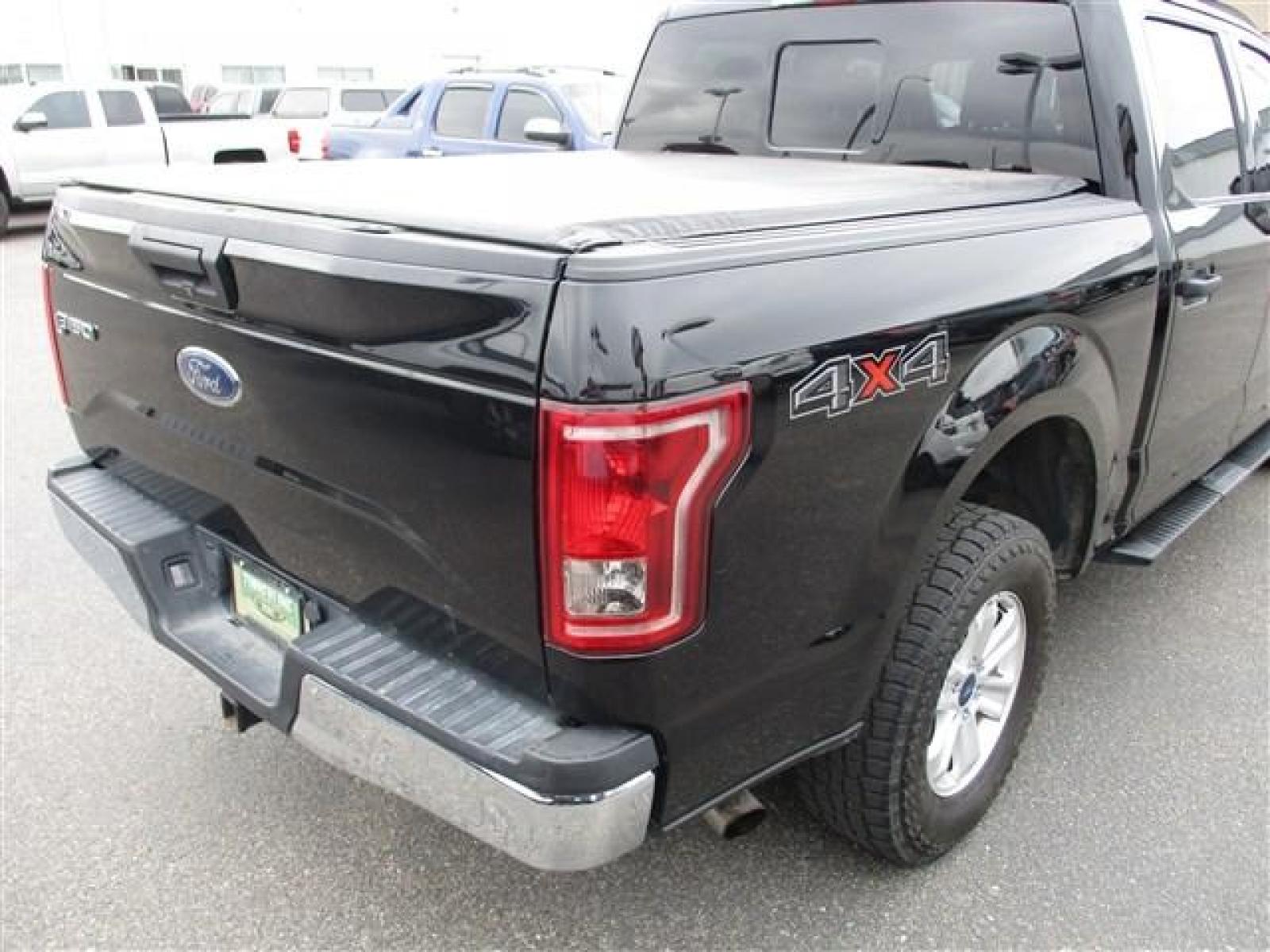 2017 BLACK /GREY FORD F150 XLT (1FTEW1EGXHF) with an 6 engine, Automatic transmission, located at 1580 E Lincoln Rd, Idaho Falls, ID, 83401, (208) 523-4000, 0.000000, 0.000000 - MotorTrend states this pickup has the ablility to achieve 18-25 MPG!! Body and paint are in amazing condition! Interior has no tears and nothing missing. Has the factory Ford running boards. Comes with a soft top tonneua cover, spray-in bedline, full sized rubber floor mats to protect the carpet und - Photo #5