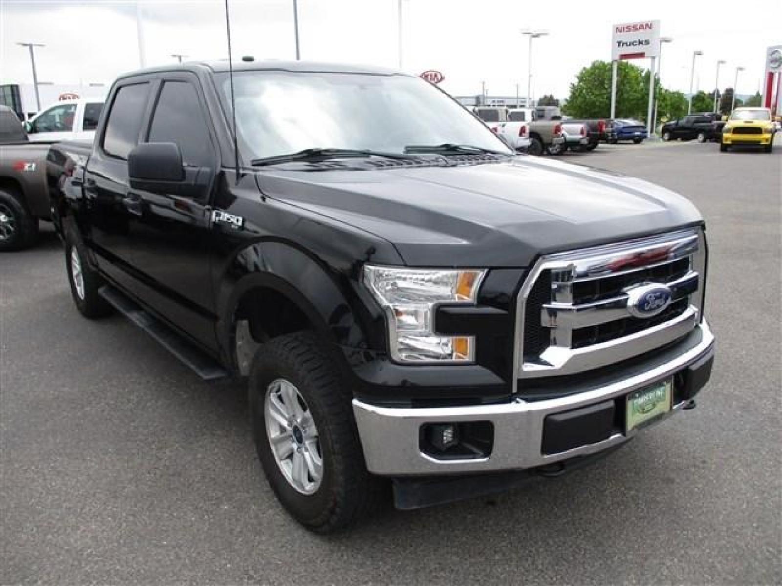 2017 BLACK /GREY FORD F150 XLT (1FTEW1EGXHF) with an 6 engine, Automatic transmission, located at 1580 E Lincoln Rd, Idaho Falls, ID, 83401, (208) 523-4000, 0.000000, 0.000000 - MotorTrend states this pickup has the ablility to achieve 18-25 MPG!! Body and paint are in amazing condition! Interior has no tears and nothing missing. Has the factory Ford running boards. Comes with a soft top tonneua cover, spray-in bedline, full sized rubber floor mats to protect the carpet und - Photo #7