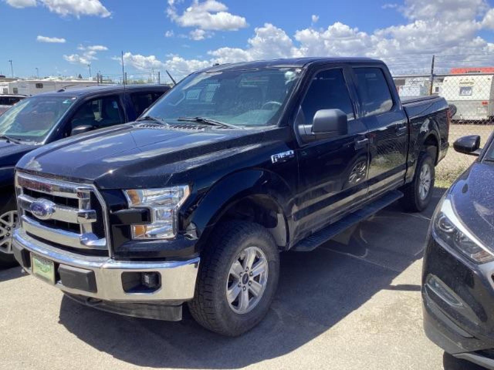 2017 Shadow Black /Medium Earth Gray, cloth Ford F-150 XLT SuperCrew 5.5-ft. Bed 4WD (1FTEW1EGXHF) with an 3.5L V6 TURBO engine, 6-Speed Automatic transmission, located at 1235 N Woodruff Ave., Idaho Falls, 83401, (208) 523-1053, 43.507172, -112.000488 - New Inventory. Going thru service and inspection. Call for more pictures. At Timberline Auto it is always easy to find a great deal on your next vehicle! Our experienced sales staff can help find the right vehicle that will fit your needs. Our knowledgeable finance department has options for almost - Photo #0