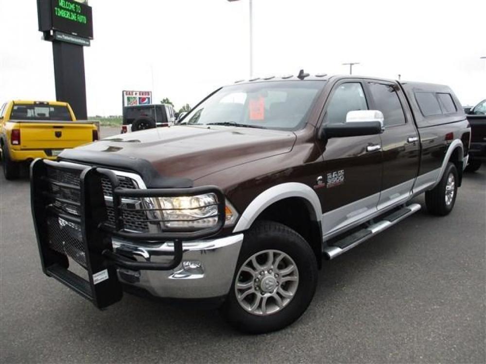 2015 BROWN /BLACK RAM 3500 LARAMIE (3C63R3JL2FG) with an 6 engine, 6 Speed Automatic transmission, located at 1580 E Lincoln Rd, Idaho Falls, ID, 83401, (208) 523-4000, 0.000000, 0.000000 - Photo #1