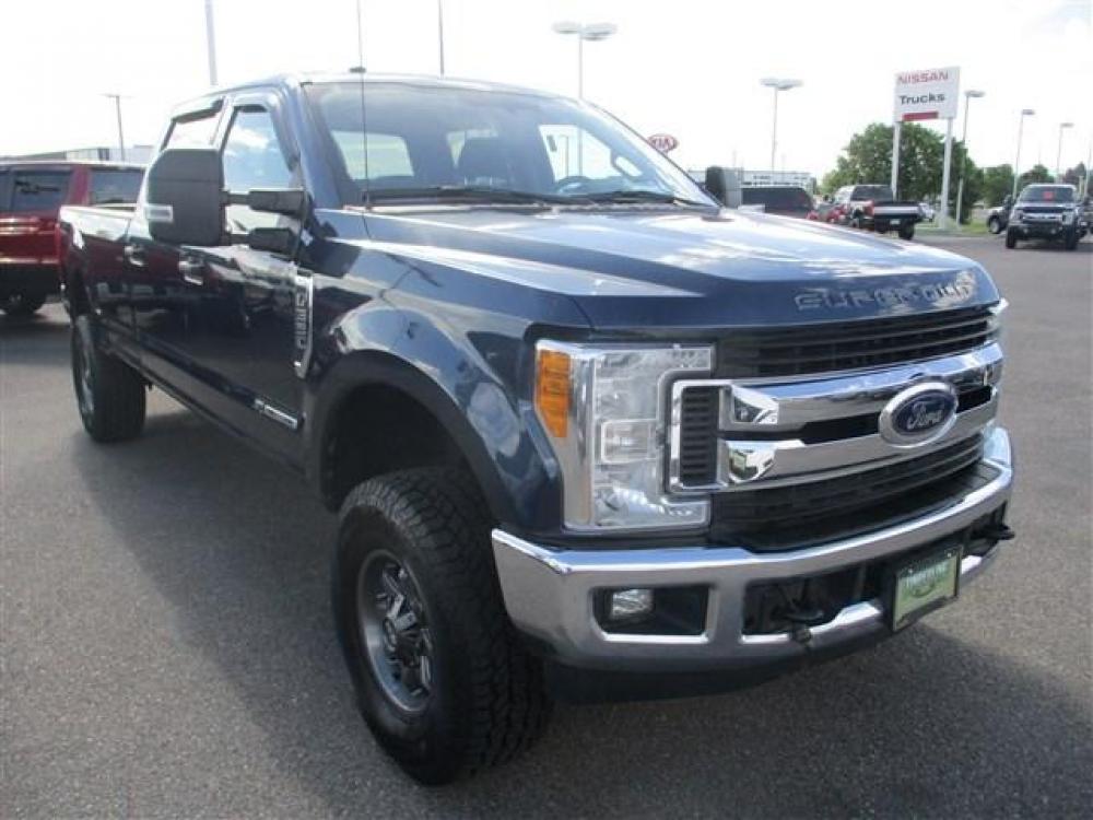 2017 BLUE /BLACK FORD F350 XLT (1FT8W3BT9HE) with an 8 engine, Automatic transmission, located at 1580 E Lincoln Rd, Idaho Falls, ID, 83401, (208) 523-4000, 0.000000, 0.000000 - 6.7L POWERSTROKE- 4WD- CREW CAB- LONG BED- DRIVEN 107,957 MILES- LEATHER INTERIOR. At Timberline Auto it is always easy to find a great deal for a great vehicle. We pride ourselves on our ability to go the extra mile. With our exprerienced sales team we will be able to find you the right rig - Photo #7