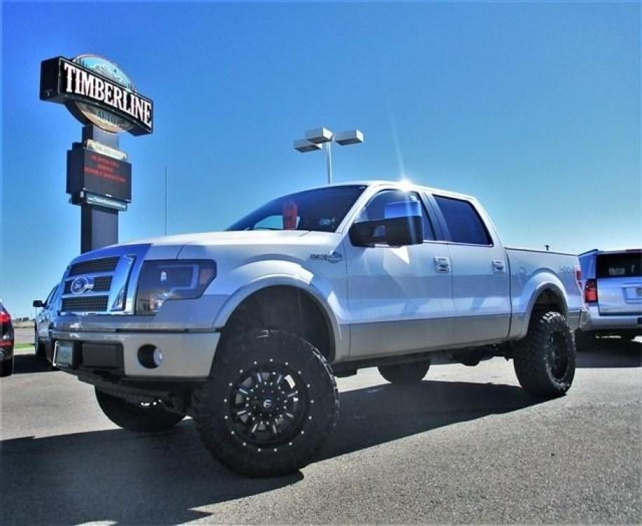 2010 WHITE /BROWN FORD F150 KING RANCH (1FTFW1EV6AK) with an 8 engine, Automatic transmission, located at 1580 E Lincoln Rd, Idaho Falls, ID, 83401, (208) 523-4000, 0.000000, 0.000000 - 5.4L TRITON- 4WD- CREW CAB- SHORT BED- LIFTED- AFTERMARKET 20'' WHEELS- LIKE NEW OVERSIZED TIRES- DRIVEN 111,207 MILES- LEATHER INTERIOR. At Timberline Auto it is always easy to find a great deal for a great vehicle. We pride ourselves on our ability to go the extra mile. With our exprerienced - Photo #0