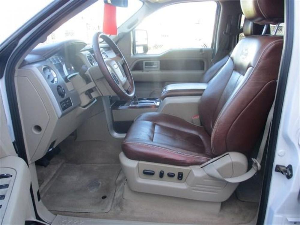 2010 WHITE /BROWN FORD F150 KING RANCH (1FTFW1EV6AK) with an 8 engine, Automatic transmission, located at 1580 E Lincoln Rd, Idaho Falls, ID, 83401, (208) 523-4000, 0.000000, 0.000000 - 5.4L TRITON- 4WD- CREW CAB- SHORT BED- LIFTED- AFTERMARKET 20'' WHEELS- LIKE NEW OVERSIZED TIRES- DRIVEN 111,207 MILES- LEATHER INTERIOR. At Timberline Auto it is always easy to find a great deal for a great vehicle. We pride ourselves on our ability to go the extra mile. With our exprerienced - Photo #12