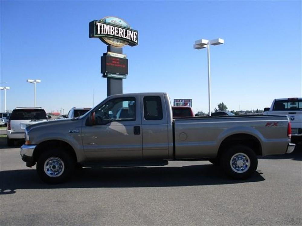 2003 BROWN /TAN FORD F250 XLT (1FTNX21P63E) with an 8 engine, Automatic transmission, located at 1580 E Lincoln Rd, Idaho Falls, ID, 83401, (208) 523-4000, 0.000000, 0.000000 - Photo #2