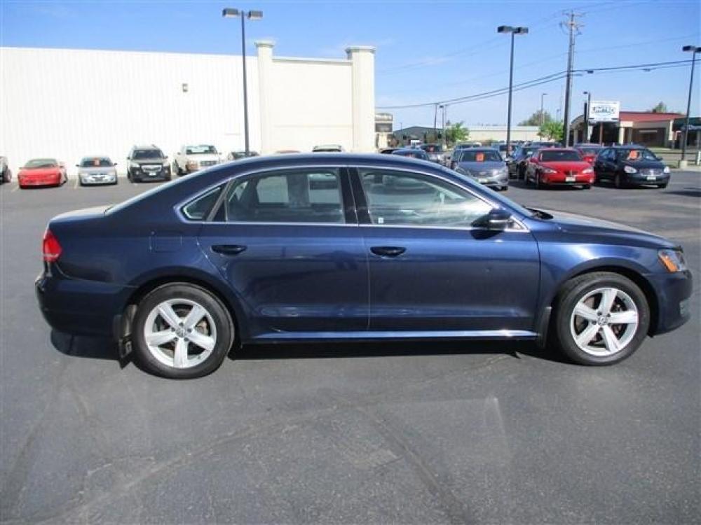 2014 BLUE VOLKSWAGEN PASSAT SE (1VWBT7A35EC) with an 4 engine, 5 Speed Manual transmission, located at 1580 E Lincoln Rd, Idaho Falls, ID, 83401, (208) 523-4000, 0.000000, 0.000000 - Photo #5