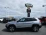 2015 SILVER /BLACK JEEP CHEROKEE TRAILHAWK (1C4PJMBS8FW) with an 6 engine, Automatic transmission, located at 1580 E Lincoln Rd, Idaho Falls, ID, 83401, (208) 523-4000, 0.000000, 0.000000 - 3.2L V6- 4WD- WAGON- DRIVEN 118,772 MILES- CLOTH/LEATHER COMPOSITE INTERIOR. At Timberline Auto it is always easy to find a great deal for a great vehicle. We pride ourselves on our ability to go the extra mile. With our exprerienced sales team we will be able to find you the right rig here on - Photo #2