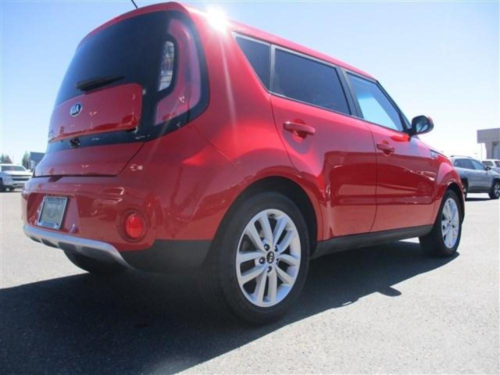 2019 RED /GREY KIA SOUL + (KNDJP3A55K7) with an 4 engine, Automatic transmission, located at 1580 E Lincoln Rd, Idaho Falls, ID, 83401, (208) 523-4000, 0.000000, 0.000000 - Photo #5