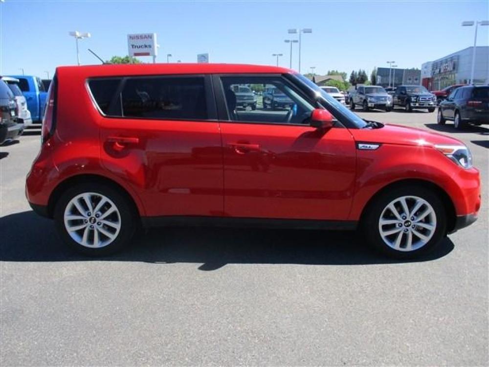 2019 RED /GREY KIA SOUL + (KNDJP3A55K7) with an 4 engine, Automatic transmission, located at 1580 E Lincoln Rd, Idaho Falls, ID, 83401, (208) 523-4000, 0.000000, 0.000000 - Photo #6