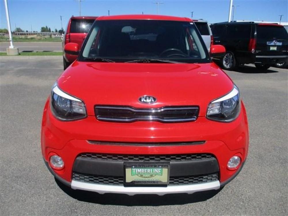 2019 RED /GREY KIA SOUL + (KNDJP3A55K7) with an 4 engine, Automatic transmission, located at 1580 E Lincoln Rd, Idaho Falls, ID, 83401, (208) 523-4000, 0.000000, 0.000000 - Photo #8